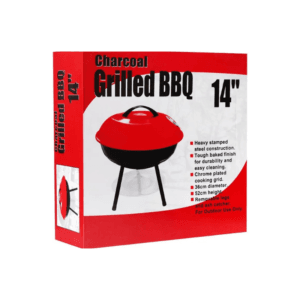 Parrilla de Carbón Redonda de 14'' Martom