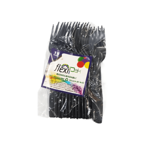 Tenedores Plásticos Desechables Biodegradables Flexipak 15uds
