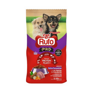 Alimento Seco con Proteína para Perro Adulto Pequeño Rufo Pro 8.8lb