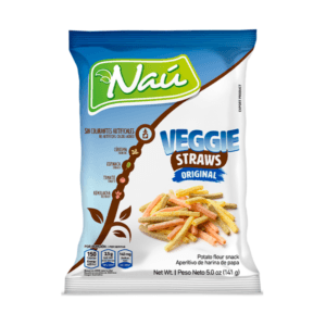 Boquitas de Vegetales Veggie Straws Original Naú 141gr