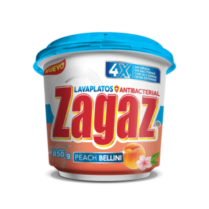 Jabón Lavaplatos olor a Durazno Zagaz Peach Bellini 850gr