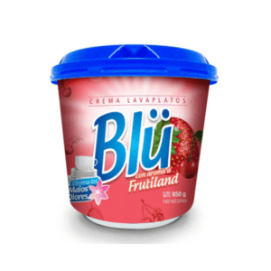 Jabón Lavaplatos olor a Frutos Rojos Blü Frutiland 850gr