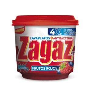 Jabón Lavaplatos olor a Frutos Rojos Zagaz 1kg