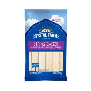 Palitos de Queso Mozzarella Crystal Farms 283gr 12uds