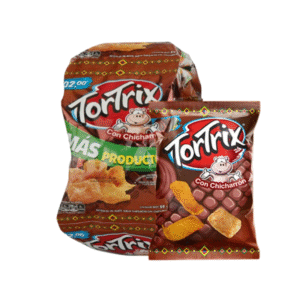 Boquitas de Barbacoa con Chicharrón Tortrix 37gr Tira 12uds