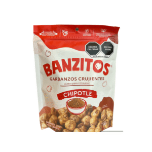 Boquitas de Garbanzos Crujientes sabor Chipotle Banzitos 110gr