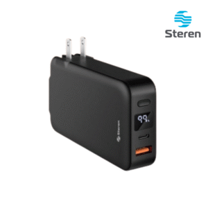 Cargador USB con Power Bank 10,000 mAh PB-2010AC Steren