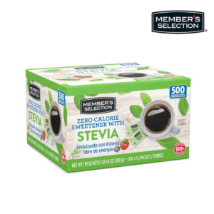 Endulzante sin Calorías con Stevia Member's Selection 500uds