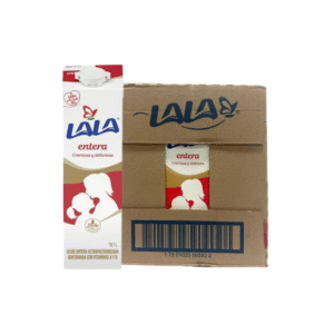 Leche Líquida Entera UHT LALA 1lt 12uds