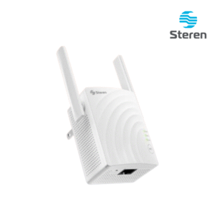 Repetidor Wi-Fi Doble Banda 2.4GHz Cobertura 40m COM-8300 Steren