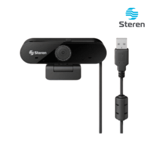 Webcam USB Full HD Doble Micrófono COM-126 Steren